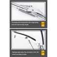 thumbnail image 4 of Wweixi Snake Tongs Stainless Steel Heavy Duty Protective Clasp for Protection Garbage Clip Foldable Outdoor Gear Anti-snkae Clips Type 1, 4 of 6