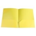 thumbnail image 1 of Under $2 Expanding File Folder , Yellow Pocket Expanding Folder, Heavy Duty Plastic Folder with 2 Pockets & Business Card Slot, Letter Size Exam Document Organizer, by Goohae, 1 of 8