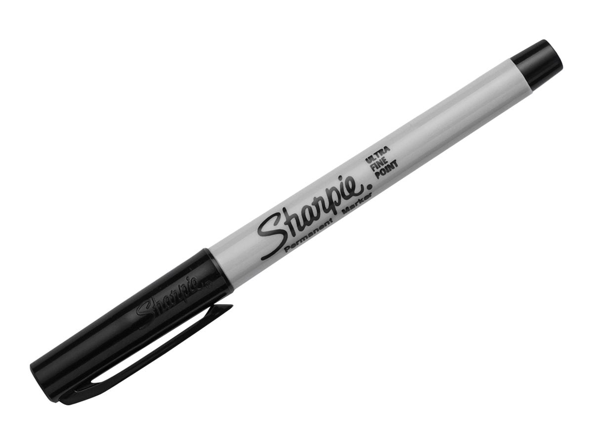 Sharpie - Marker - permanent - black - ultra fine (pack of 36)