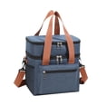 thumbnail image 2 of Insulating Bag, Leakproof Food Container Carrier, Thermal Insulation Technology, for Meal Prepping, Daily Commute, Picnic Outings, 2 of 6