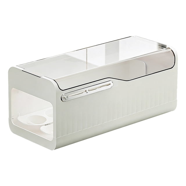 WMQPNNS Egg Rack for Refrigerator Door Food Grade Storage with Rolling Storage Tray.