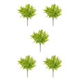 thumbnail image 2 of QualitChoice Plastic Artificial Flowers Fake False Plants Garden SH yellow 5Set, 2 of 6