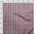 thumbnail image 2 of oneOone Georgette Viscose Fabric Floral & Paisley Block Printed Craft Fabric BTY 42 Inch Wide, 2 of 4
