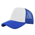 thumbnail image 2 of Mens and Womens Sponge Color Matching Simple Casual Peaked Cap Travel Holiday Sports Baseball Cap, 2 of 4