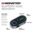 thumbnail image 3 of Monster Ensemble de Récepteur Audio Auxiliaire Bluetooth avec Commande Vocale, 7 Pcs, 1re Édition, Largeur 1,5, 0,33 lb, 3 of 5