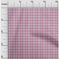 thumbnail image 1 of oneOone Viscose Chiffon Fabric Madras Check Printed Fabric 1 Yard 42 Inch Wide, 1 of 4