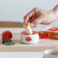 thumbnail image 4 of Pot à Lait/café en Céramique Fraise 1.69 oz. avec Poignée pour la Maison, 4 of 7