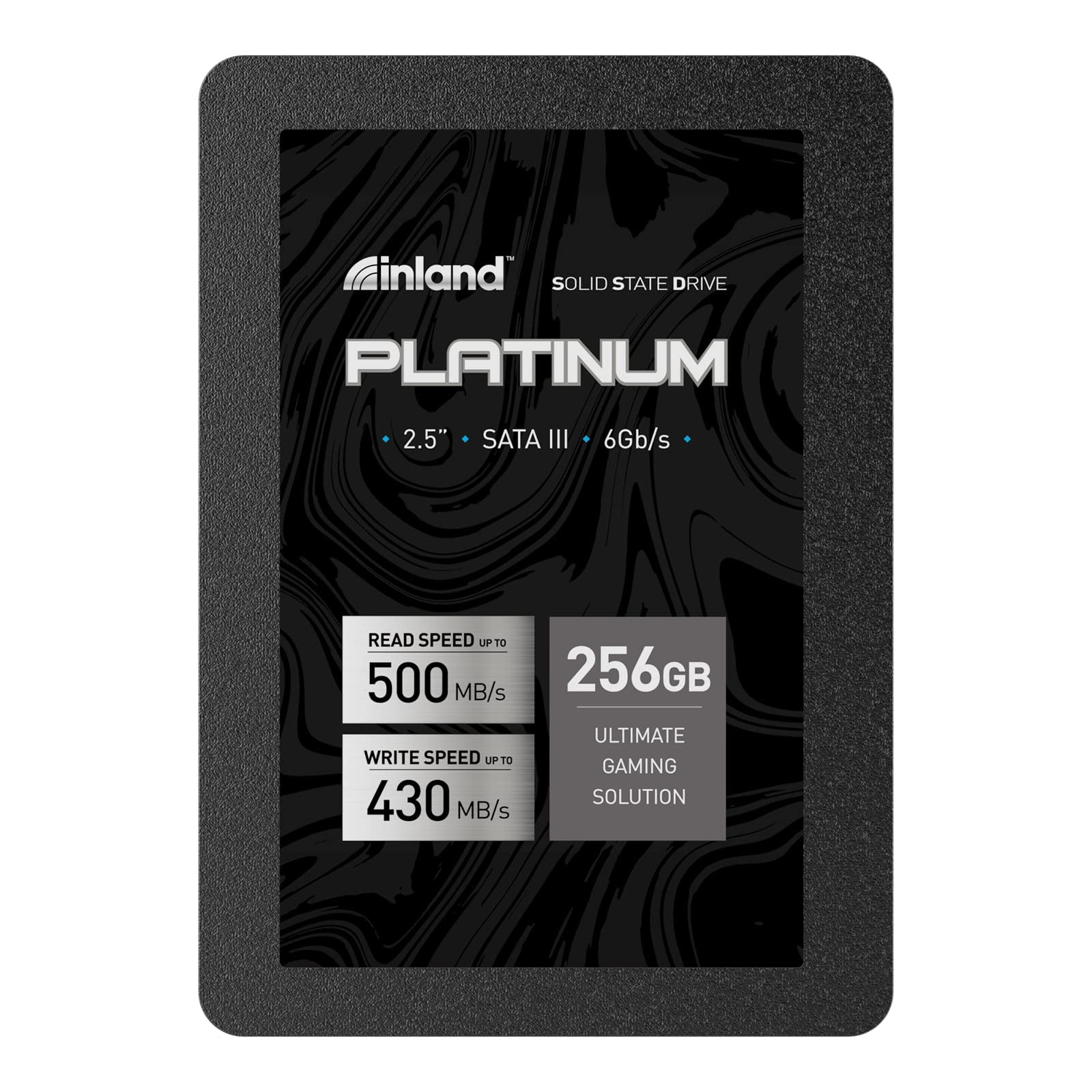 INLAND Platinum 256GB SSD SATA III 6Gb/s 2.5" 7mm TLC 3D NAND Internal Solid State Drive (256GB)