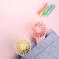 thumbnail image 3 of Mistaha Mini Portable Fan 3-speed Adjustable USB Rechargeable Electric Fans 3 Gears Cooling ON OFF Switch Cute Air Cooler, 3 of 8