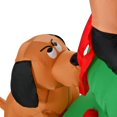 thumbnail image 3 of HOMCOM 6ft Inflatable Christmas Tree, LED Lighted with Santa Claus Dog for Home Indoor Outdoor Garden Lawn Decoration Party Prop, 3 of 9