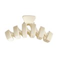 thumbnail image 1 of CSChome Plastic Hair Claw Crossing Hair Clip Simple Solid Color Large Ponytail Hair Clip Plastic Bath Hair Clip Hair Accessories, 1 of 7