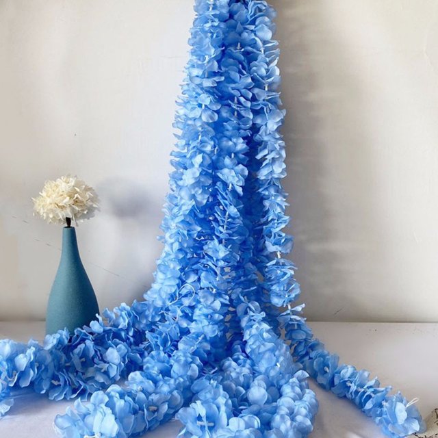 100cm Artificial Silk Wisteria Flower Vines Hanging Rattan Flowers Wedding Home