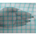 thumbnail image 4 of oneOone Viscose Chiffon Fabric Madras Check Printed Craft Fabric BTY 42 Inch Wide, 4 of 4
