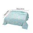 thumbnail image 3 of Dvkptbk Cooling Blanket Cotton Bed Blanket Twin Cotton Thermal Blanket Lightweight Bed Throw Breathable Premium Soft Comfortable Blanket for All Season Bedding, 3 of 6