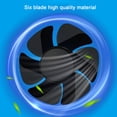 thumbnail image 4 of Liquidation! Ventilateur de Voiture avec 6 Pales, 2 Vitesses, Circulateur de Refroidissement, Rotation Multi-Angle, Ventilateur Auto pour Berline, SUV, RV, Bo-at, Articles en Promotion, 4 of 7