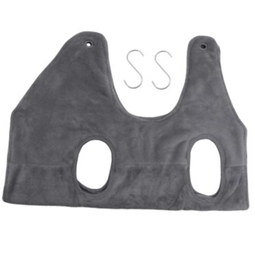 Esquirla S/M/L Portable Cat Grooming Hammock Pet Supply Grooming Bag Restraint Bag for Nail Trimming Bag Washing Trimming Ear Clean M gray