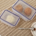 thumbnail image 3 of Food Preservation Box Lunch Box Airtight Food Storage Box Food Storage Container Plastic Container Plastic Fruit Storage Container Indoor Outdoor Office Fridge Container, 3 of 9