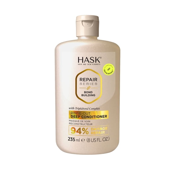 Hask Série Réparation Reconstructeur de Liaisons Revitalisant Profond à Rincer avec le Complexe Triplebond