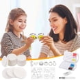 thumbnail image 2 of D Puffy Paint Drawing Canvas Sponge 10Ml 3D Art Craft Kit D #49801, 2 of 4