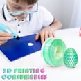 thumbnail image 4 of 1.75mm Silk PLA Filament | 1kg Spool | Two-Color Gradient & Metallic Finish | High Gloss, No Sanding Needed | For 3D Printing Jewelry, Figurines & Models, 4 of 6