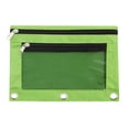 thumbnail image 1 of RXIRUCGD Pencil Pouch 3 Ring, Zipper Pencil Pouches Case Binder Cosmetic Bag, 1 of 2