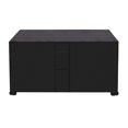 thumbnail image 1 of ZheElen Housses de Table de Patio Bancs Premium Anti-Poussière Imperméable Noir, 1 of 6