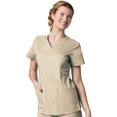 thumbnail image 1 of EON Haut de Sarrau Uni à Col en V COOLMAXÂ® pour Femmes, 1 of 1