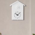 thumbnail image 1 of TIMIFIS Clock Clock Horloge Murale Décorative Gran - Nichoir Blanc Design Moderne Horloge Murale, 1 of 2