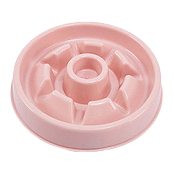 TIELUTT Ceramic Slow Dog Feeder Bowl for Small Dog Raised Slow Dog Puppy Litter Feeding Bowl Slow Dog Feeder Bowl Small Dog Water Bowls for Medium Dogs Large Slow Feeder Dog Bowls 4 Cup Dog Bowl Tray