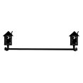 thumbnail image 3 of Village Wrought Iron TB-256-L Outhouse - Towel Bar Large, 3 of 3