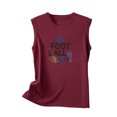 thumbnail image 4 of Birdeem Womens Fashion Printed Round-Neck Loose Sleeveless T-Shirt Pullover Tops, 4 of 12