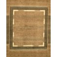 thumbnail image 1 of Ahgly Company Indoor Rectangle Abstract Yellow Abstract Area Rugs, 4' x 6', 1 of 6