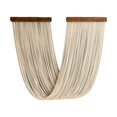 thumbnail image 4 of Elodie Wall Hanging Tapestry Easy Mounting Boho Decor Macrame Wall Decor Modern Elegant Beige, 4 of 8