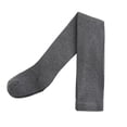 thumbnail image 1 of FAIWAD Girls Knee High Thermal Socks Winter Warmth Stretchy Long Socks Kids Basic Solid Color Mid Calf Stocking, 1 of 3