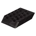 thumbnail image 1 of Fits Andis, Oster, Wahl, PediPaws etc Blade Racks for Groomer Barber Stylist - Store Protect Clipper & Trimmer Blades(10 Blade Racks Black), 1 of 1