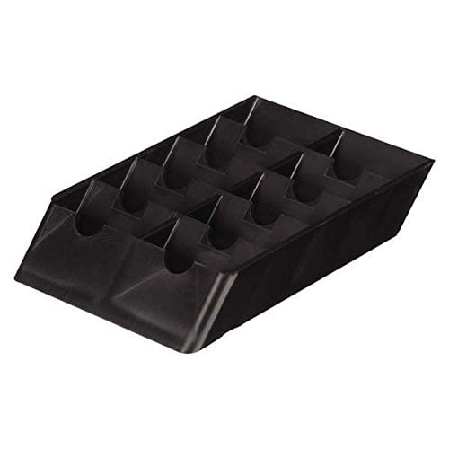 Fits Andis, Oster, Wahl, PediPaws etc Blade Racks for Groomer Barber Stylist - Store Protect Clipper & Trimmer Blades(10 Blade Racks Black)