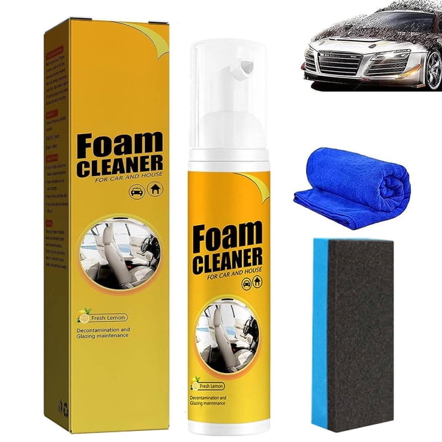 Multi-Purpose Car Interior Cleaner Spray with Protective Coating for Dashboards, Steering Wheels, and Vinyl Surfaces – 100ml