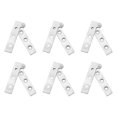 thumbnail image 3 of MasteelfCA 6pcs Door Window Hinges Rotating Hidden Hinges Stainless Steel Hinges for Home, 3 of 7