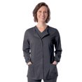 thumbnail image 1 of Landau ProFlex Women's Modern Tailored Fit Stretch Snap Front Scrub Jacket, 1 of 1