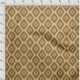 thumbnail image 4 of oneOone Cotton Flex Brown Fabric Asian Ikat Craft Projects Decor Fabric Printed By The Yard 40 Inch Wide, 4 of 4