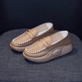 thumbnail image 2 of fastboy Chaussures Décontractées pour Femmes Confortables à Enfiler Souples pour la Marche Intérieure Extérieure Kaki 38, 2 of 9