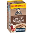 thumbnail image 2 of Quaker Maple & Brown Sugar Flavour Instant Oatmeal, 2 of 14