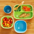 thumbnail image 2 of Munchkin Splash Ensemble d'Assiette Compartimentée et Bol pour Tout-Petit, Bleu/vert, 2 of 6