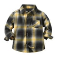 thumbnail image 1 of Yuyuzo Vêtements pour Bébé Manches Longues Chandail en Molleton Col Rond Enfants Fille Garçon Pull Uni, 1 of 7