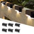 thumbnail image 1 of Mesase Solar Step Sconce Lights Matte Metal Finish Energy-Efficient LED, 1 of 6