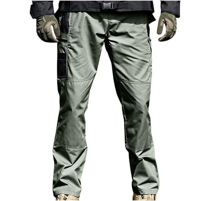 Birdeem Pantalons pour Hommes Pantalons de Randonnée Légers Cargo Pêche Militaire avec Poches