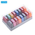 thumbnail image 3 of Unique Bargains Office Stamps Set Self Inking, 16 Pack Pre Inked Message Stamp Refillable Business Stamp Rubber Stamp, 3 of 7