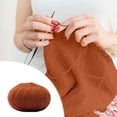 thumbnail image 5 of EGNMCR Wool Hand-woven Medium Coarse Scarf Hat Overcoat Wool Merinoss Wool Wool Cashmeres Yarn wools group, 5 of 5