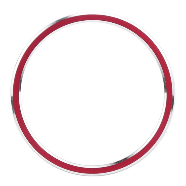 ANGGREK Ignition Ring Trim, Wearable Car Engine Ignition Push Trim For Auto Interior Decoration