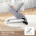 thumbnail image 2 of Gymax Baby Bouncer, Foldable Baby Rocker with 5-point Safety Harness, 2 of 6